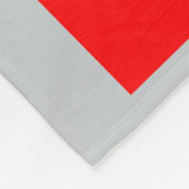 Gay Pride-Regenbogen-Flag-Datum Fleecedecke (Ecke)