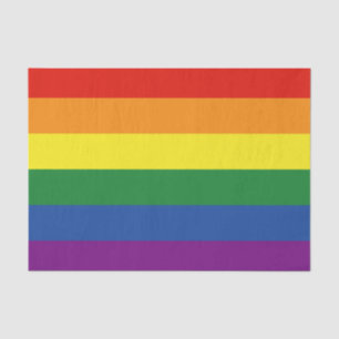 Gay Pride-Regenbogen-Flagge Seidenpapier