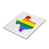 Gay Pride| Regenbogen Fliese (Seite)