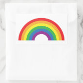 Gay Pride - Regenbogen - Gay Pride Rechteckiger Aufkleber (Tasche)