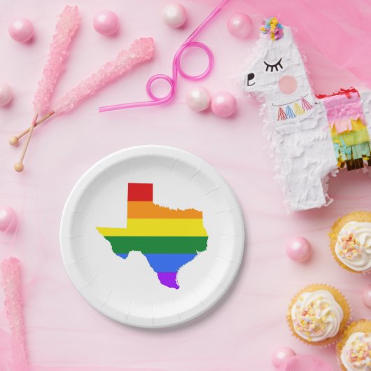 Gay Pride| Regenbogen Pappteller (Party)