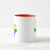 Gay Pride| Regenbogen Tasse (Zentrum)