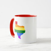 Gay Pride| Regenbogen Tasse (Vorderseite Links)