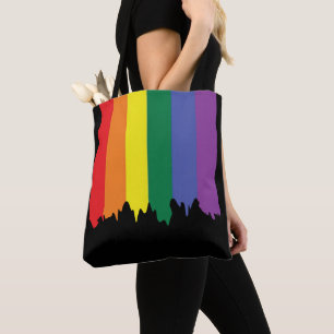 Gay Pride-Regenbogenfarbe Tasche
