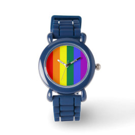 Gay Pride-Regenbogenflagge Armbanduhr