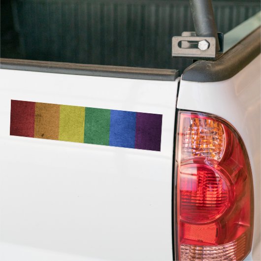 Gay Pride-Regenbogenflagge Autoaufkleber (Auf Lkw)