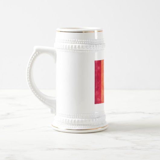 Gay Pride-Regenbogenflagge Bierglas (Links)