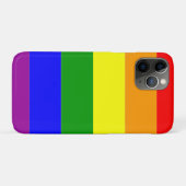 Gay Pride-Regenbogenflagge Case-Mate iPhone Hülle (Rückseite (Horizontal))