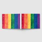 Gay Pride-Regenbogenflagge Gästebuch (Voll)