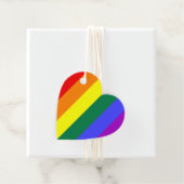 Gay Pride-Regenbogenflagge Geschenkanhänger (Beispiel)