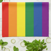 Gay Pride-Regenbogenflagge Handtuch (Gefaltet)