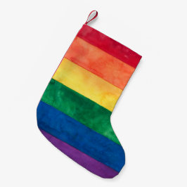 Gay Pride-Regenbogenflagge Kleiner Weihnachtsstrumpf