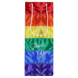 Gay Pride-Regenbogenflagge LGBT LGBTQ Regenbogenst Geschenktüte Für Weinflaschen