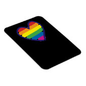 Gay Pride-Regenbogenflagge Magnet (Rechte Seite)