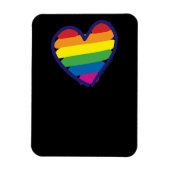 Gay Pride-Regenbogenflagge Magnet (Vertikal)