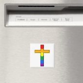 Gay Pride-Regenbogenflagge Magnet (In Situ (Geschirrspüler))