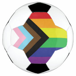 Gay Pride-Regenbogenflagge Progressive LGBTQIA+ Fußball