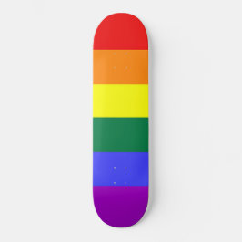 Gay Pride-Regenbogenflagge Skateboard