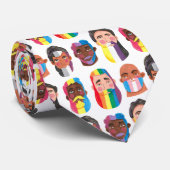 Gay Pride Regenbogenflaggen Bärengeschenk Krawatte (Gerollt)