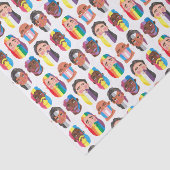 Gay Pride Regenbogenflaggen Seidenpapier (Ausschnitt)