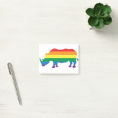 Gay-Pride-Rhino Post-it Klebezettel (Büro)