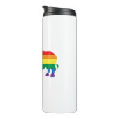 Gay-Pride-Rhino Thermosbecher (Nach rechts gedreht)