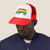 Gay-Pride-Rhino Truckerkappe (Beispiel)