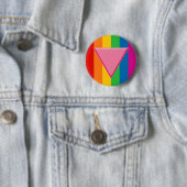 Gay Pride Rosa Dreieck Button (Beispiel)