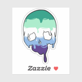 Gay Pride-Rumpftreibe Aufkleber