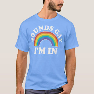 Gay Pride S Men LGBT Rainbow Sounds Im Sommer 2010 T-Shirt