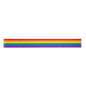 Gay Pride-Satin-Band Satinband (Vorderseite)