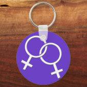 Gay Pride Schlüsselanhänger Rainbow Liebe Schlüsse (Vorderseite)