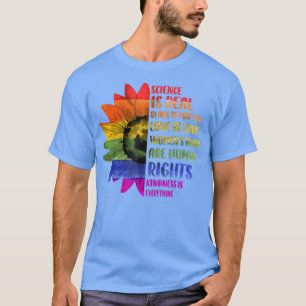 Gay Pride Science ist eine echte Black Lives Mater T-Shirt