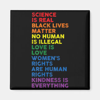 Gay Pride Science ist Real Black Lives Matter Magnet