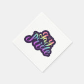 Gay Pride Serviette (Ecke)