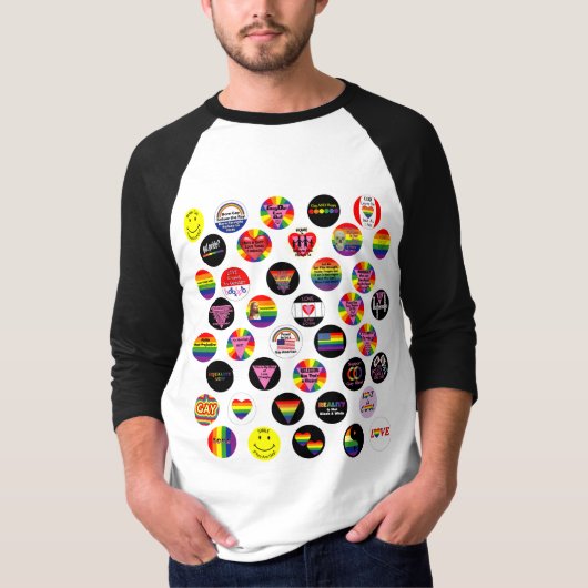 Gay Pride-Shirt T-Shirt (Vorderseite)