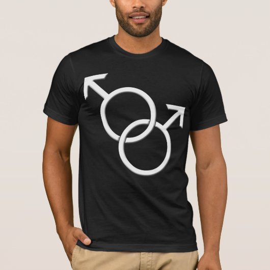 Gay Pride Shirts Männer gleichgeschlechtliche Lieb (Vorderseite)