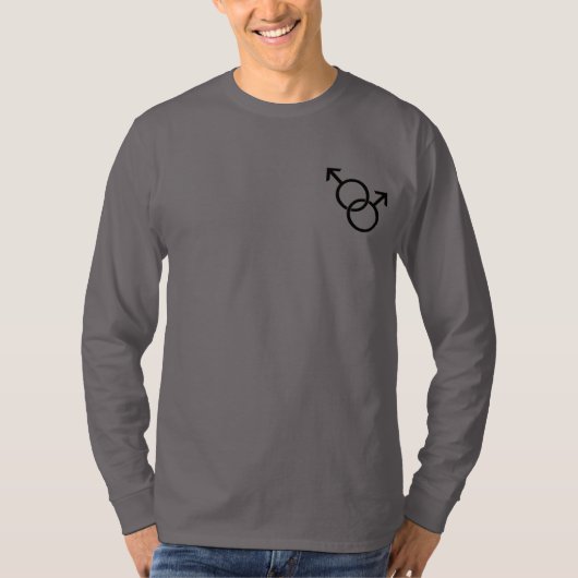 Gay Pride Shirts Männer gleichgeschlechtliche Lieb (Vorderseite)