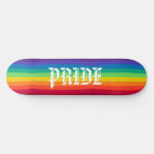 Gay Pride Skateboard (Horizontal)