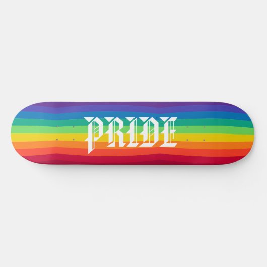 Gay Pride Skateboard (Horizontal)