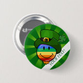 Gay Pride-St Patrick Tageskundenspezifischer Button (Vorne & Hinten)