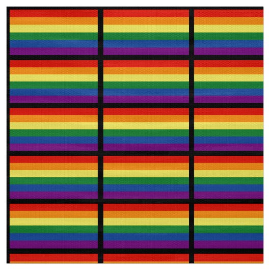 Gay Pride Stoff (Muster)