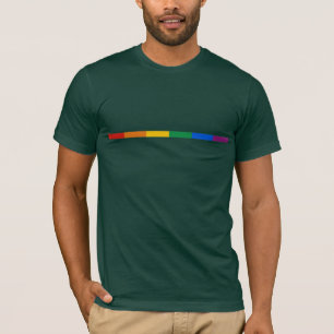 Gay Pride-Streifen T-Shirt