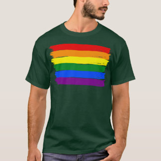 Gay Pride-Support-Liebe, Regenbogenflagge, LGBTQ-F T-Shirt