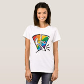 Gay Pride-T - Shirt (Vorne ganz)