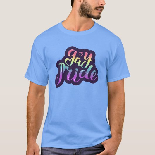 Gay Pride T-Shirt (Vorderseite)