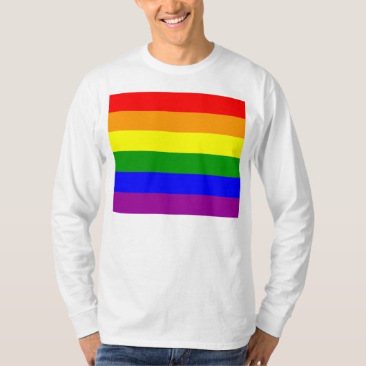 Gay Pride T-Shirt (Vorderseite)