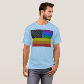 Gay Pride T-Shirt (Vorne ganz)
