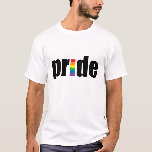 Gay Pride T-Shirt (Vorderseite)
