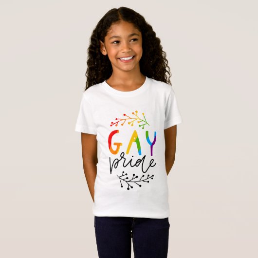 Gay Pride T-Shirt (Vorne ganz)